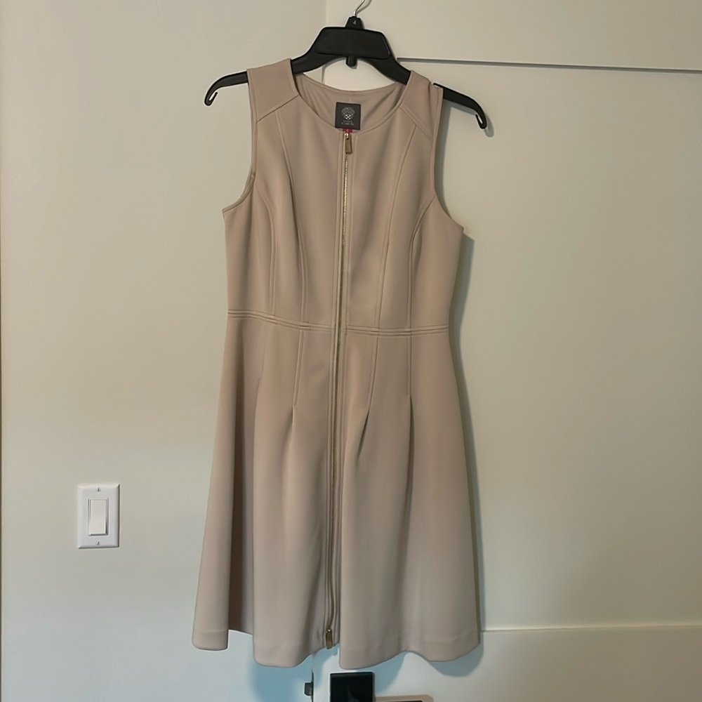 Vince camuto size 4 cream dress